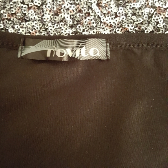 SPARKLING spangled sequinned skirt no tag size - Picture 6 of 6